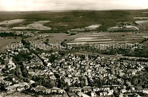 AK / Ansichtskarte Hoexter_Weser Fliegeraufnahme Hoexter Weser