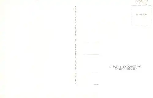 AK / Ansichtskarte Bodenwerder Totalansicht Muenchhausen Strasse Haus Weserbruecke Panorama Wesertal Bodenwerder