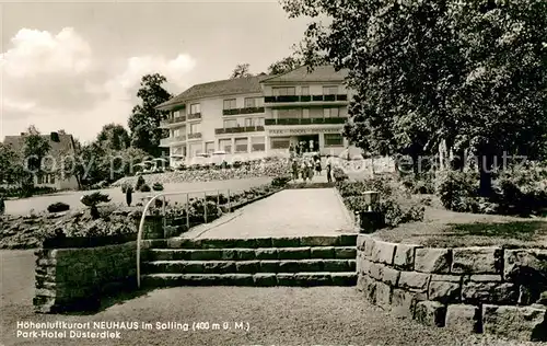 AK / Ansichtskarte Neuhaus_Solling Parkhotel Duesterdiek Hoehenluftkurort Neuhaus Solling