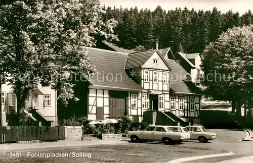 AK / Ansichtskarte Fohlenplacken Gaststaette Fachwerkhaus Fohlenplacken