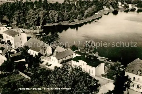 AK / Ansichtskarte Feldberg_Mecklenburg Blick auf den Haussee Feldberg_Mecklenburg