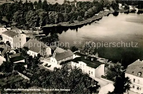 AK / Ansichtskarte Feldberg_Mecklenburg Blick auf den Haussee Feldberg_Mecklenburg