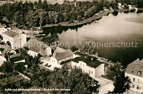 AK / Ansichtskarte Feldberg_Mecklenburg Blick auf den Haussee Feldberg_Mecklenburg