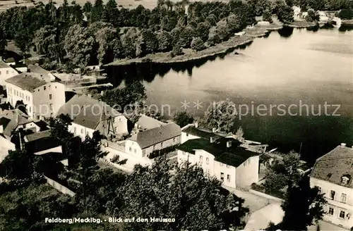 AK / Ansichtskarte Feldberg_Mecklenburg Blick auf den Haussee Feldberg_Mecklenburg