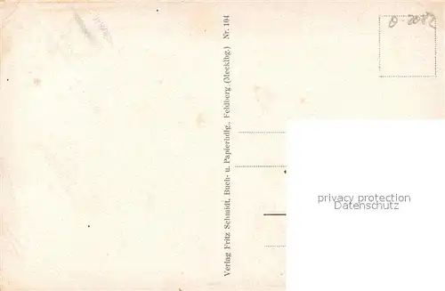 AK / Ansichtskarte Feldberg_Mecklenburg Panorama Blick auf den Haussee Feldberg_Mecklenburg