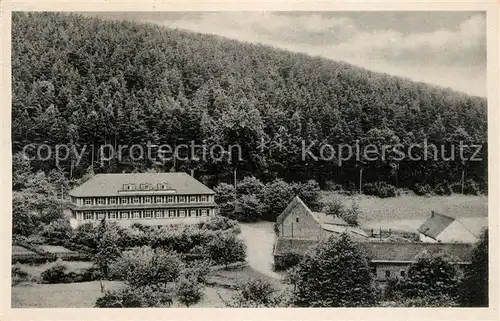 AK / Ansichtskarte Eisenberg_Thueringen Waldhaus Amtsschreibersmuehle im Muehltal Eisenberg Thueringen