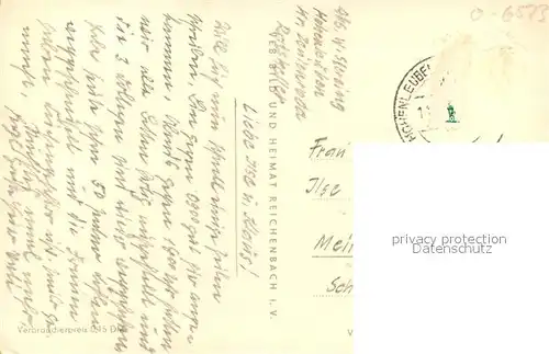 AK / Ansichtskarte Hohenleuben Ruine Reichenfels Museum Markt Wasserturm Schule Landschaftspanorama Hohenleuben