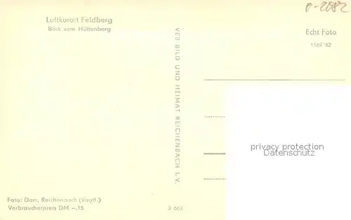 AK / Ansichtskarte Feldberg_Mecklenburg Panorama Blick vom Huettenberg Feldberg_Mecklenburg