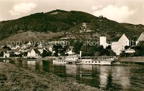 AK / Ansichtskarte Ruehle_Oberweser Oberweser Personenschiffahrt Ruehle_Oberweser