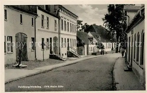 AK / Ansichtskarte Feldberg_Mecklenburg SVK Heim Suehr Feldberg_Mecklenburg