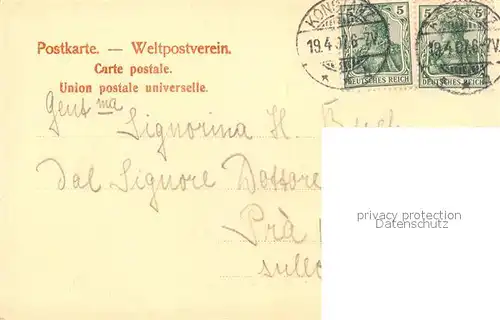 AK / Ansichtskarte Konstanz_Bodensee Partie am Rheim Konstanz_Bodensee