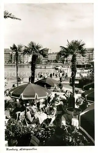 AK / Ansichtskarte Hamburg Alsterpavillon Cafe Restaurant Hamburg