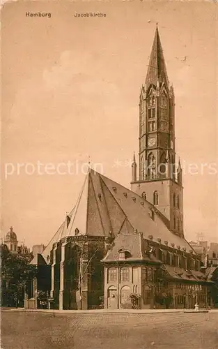 AK / Ansichtskarte Hamburg Jacobikirche Hamburg
