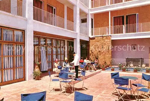 AK / Ansichtskarte Malgrat_de_Mar Hotel Toy Terrasse Malgrat_de_Mar