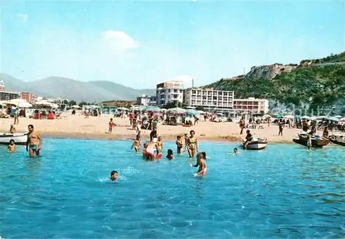 AK / Ansichtskarte Gaeta Hotel Serapo Stand Gaeta