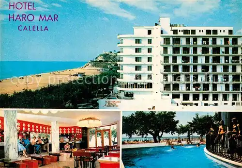 AK / Ansichtskarte Calella Hotel Haro Mar Calella