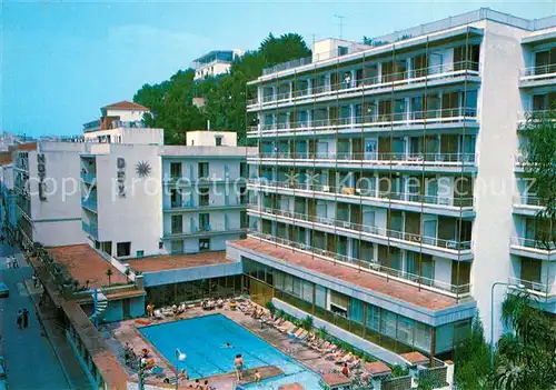 AK / Ansichtskarte Lloret_de_Mar Costa Brava Hotel Dex Pool Lloret_de_Mar