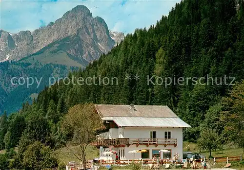 AK / Ansichtskarte Werfenweng Pension Hochk?nigblick Werfenweng