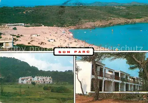 AK / Ansichtskarte Menorca Fliegeraufnahme Son Park Hotel Strand Menorca