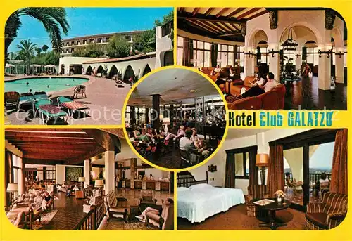 AK / Ansichtskarte Paguera_Mallorca_Islas_Baleares Hotel Club Galatzo Paguera_Mallorca