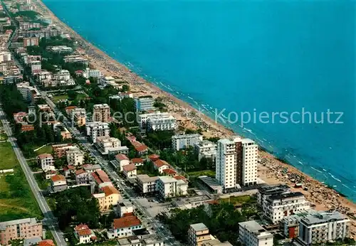 AK / Ansichtskarte Jesolo Fliegeraufnahme mit Strand Jesolo