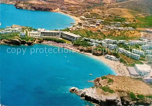 AK / Ansichtskarte Kreta_Crete Fliegeraufnahme mit Strand Capsis Hotel Kreta Crete