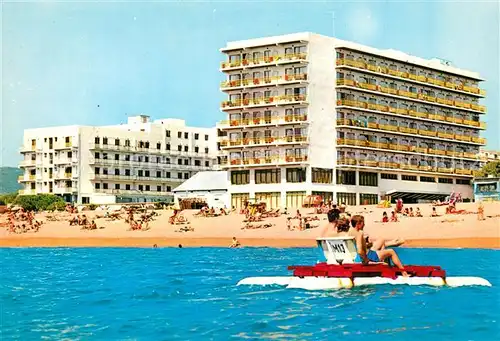 AK / Ansichtskarte Santa_Susana Hotel Tahiti Strand Santa Susana