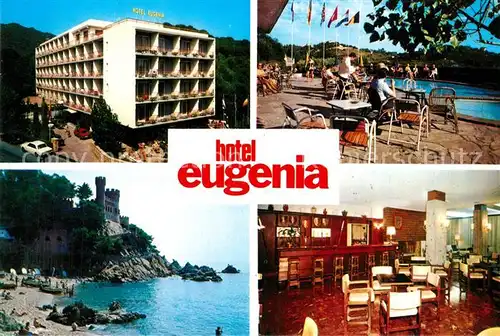 AK / Ansichtskarte Lloret_de_Mar Hotel Eugenia Lloret_de_Mar