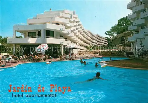 AK / Ansichtskarte Santa_Ponsa_Mallorca_Islas_Baleares Jardin de Playa Hotel Apartamentos Santa_Ponsa