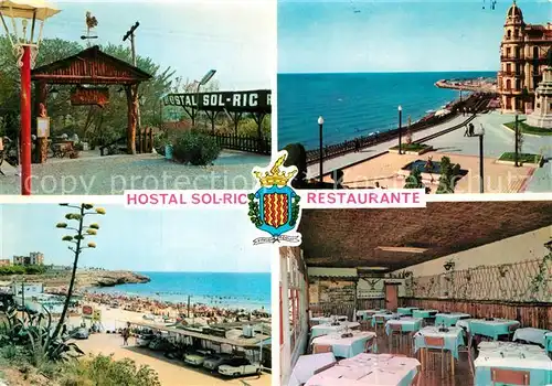 AK / Ansichtskarte Tarragona Hostal Sol Ric Restaurant Tarragona