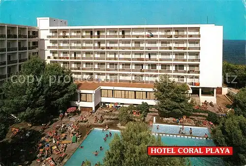 AK / Ansichtskarte Santa_Eulalia_del_Rio Hotel Coral Playa Pool Santa_Eulalia_del_Rio