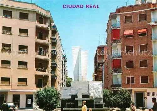 AK / Ansichtskarte Ciudad_Real_Castilla_La_Mancha Avenida Rey Santo Ciudad_Real