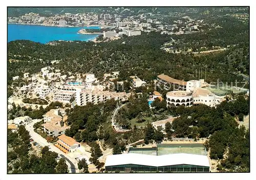 AK / Ansichtskarte Paguera_Mallorca_Islas_Baleares Hotel Club Galatzo Fliegeraufnahme Paguera_Mallorca