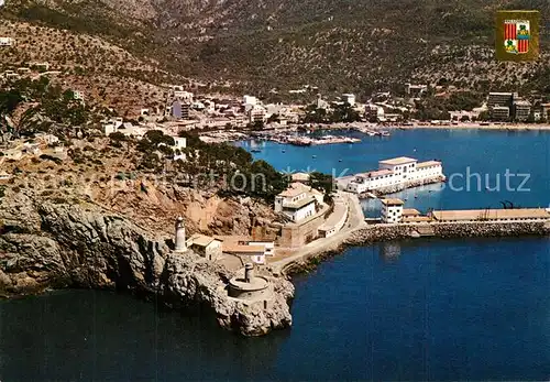 AK / Ansichtskarte Puerto_de_Soller Fliegeraufnahme Puerto_de_Soller