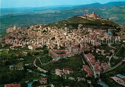 AK / Ansichtskarte Assisi_Umbria Fliegeraufnahme Assisi Umbria