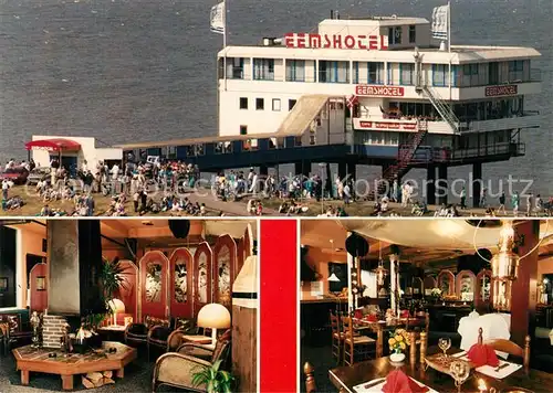 AK / Ansichtskarte Delfzijl Eemshotel Cafe Restaurant Delfzijl