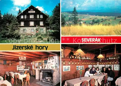 AK / Ansichtskarte Jizerske_hory Janov Hrabetice Turisticka chata Severak Jizerske hory