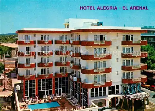 AK / Ansichtskarte El_Arenal_Mallorca Hotel Alegria El_Arenal_Mallorca