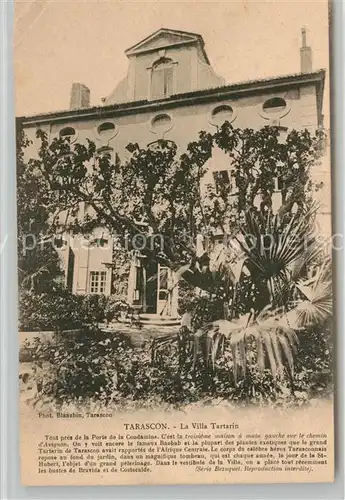 AK / Ansichtskarte Tarascon_Bouches du Rhone La Villa Tartarin Tarascon Bouches du Rhone