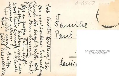 AK / Ansichtskarte Buergel_Thueringen Sommerfrische Langethalsmuehle Buergel Thueringen