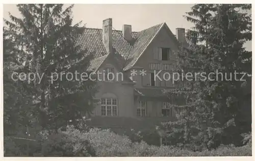 AK / Ansichtskarte Feldberg_Mecklenburg FDGB Heim Haus Holst Feldberg_Mecklenburg