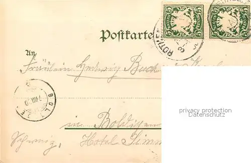 AK / Ansichtskarte Rothenburg_Tauber Panorama mit Blick nach Dettwang Rothenburg Tauber