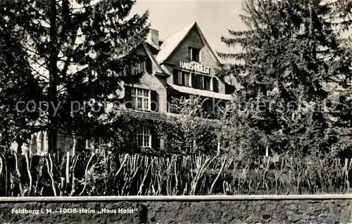 AK / Ansichtskarte Feldberg_Mecklenburg FDGB Heim Haus Holst Feldberg_Mecklenburg