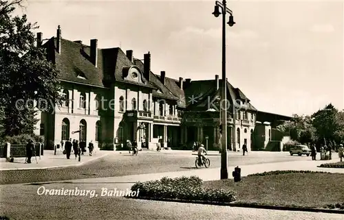 AK / Ansichtskarte Oranienburg Bahnhof Oranienburg