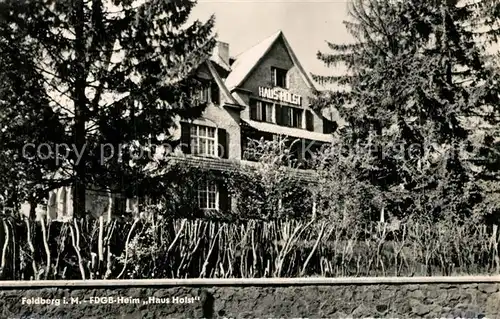 AK / Ansichtskarte Feldberg_Mecklenburg FDGB Heim Haus Holst Feldberg_Mecklenburg