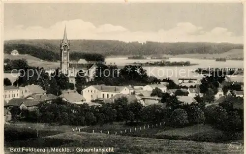 AK / Ansichtskarte Bad_Feldberg_Mecklenburg Gesamtansicht Bad_Feldberg_Mecklenburg