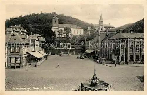 AK / Ansichtskarte Leutenberg_Thueringen Markt Leutenberg Thueringen