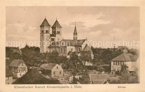 AK / Ansichtskarte Klosterlausnitz_Bad Kirche Klosterlausnitz_Bad