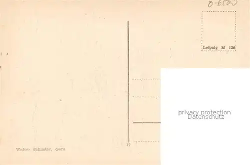 AK / Ansichtskarte Gera Amtsgericht mit Handelshof Gera
