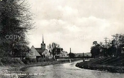 AK / Ansichtskarte Untermhaus_Gera An der Elster Untermhaus Gera
